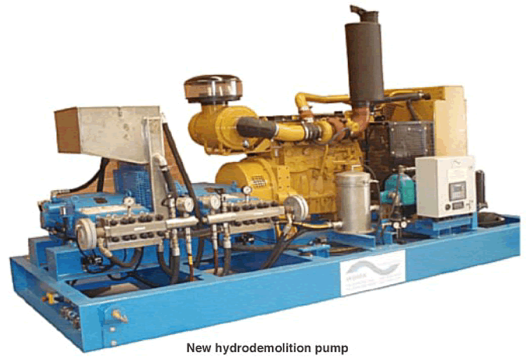 new-hydrodemolition-pump