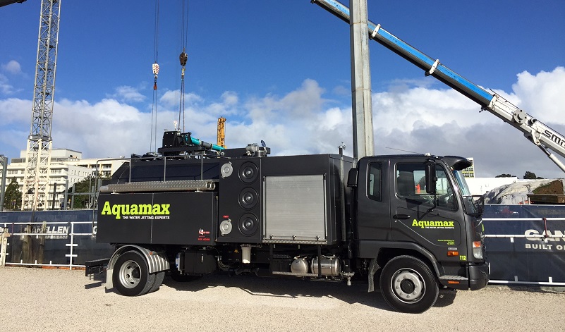 Aquamax’s new Vacuum truck 